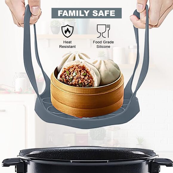 Portable Silicone Pressure Cooker Sling Cookware Accessory - Picture 3 of 7